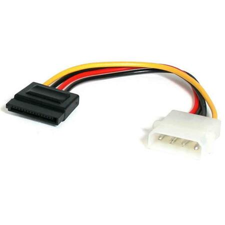 STARTECH.COM 6 in. 4 Pin Molex to SATA Power Cable Adapter SATAPOWADAP
